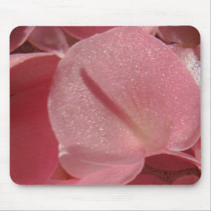 Pink geranium: almost solid Light pink Mouse Pad