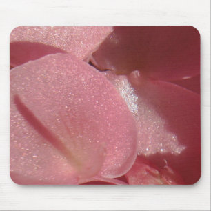 Pink geranium: almost solid Light pink Mouse Pad