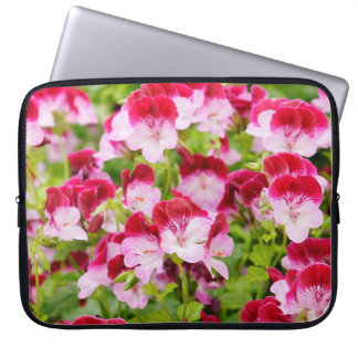 Pink Geranium Laptop Sleeve