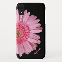 Pink Gerber Daisy Bloom iPhone XR Case