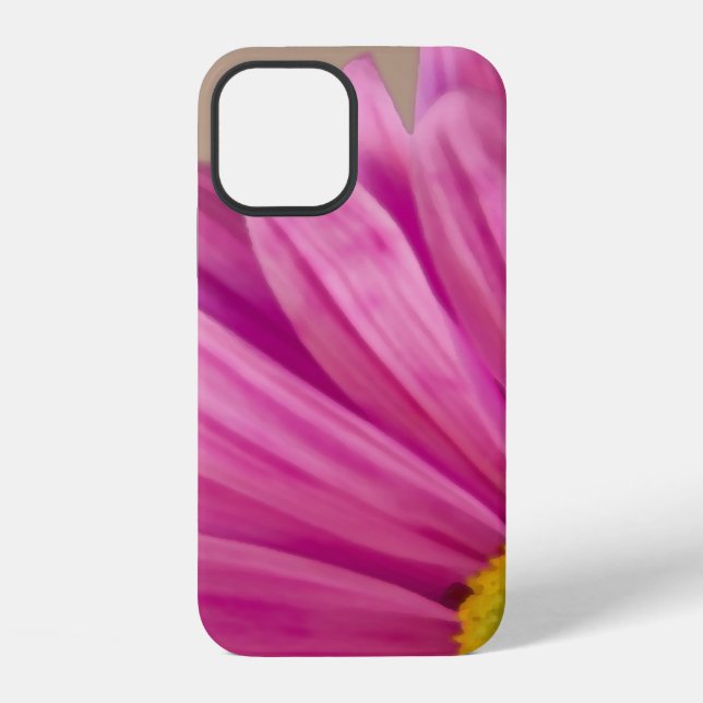 Pink Gerber Daisy Iphone Case (Back)