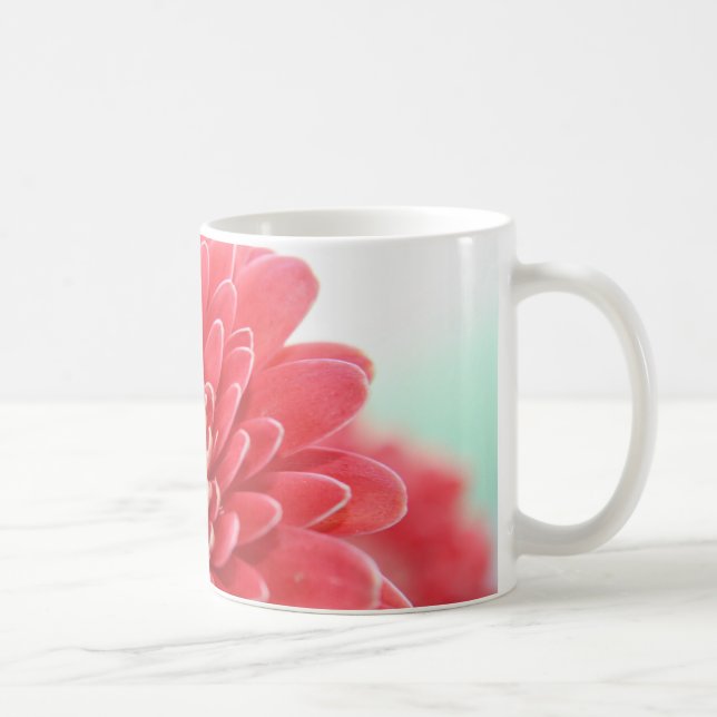 Pink Gerbera Coffee Mug (Right)