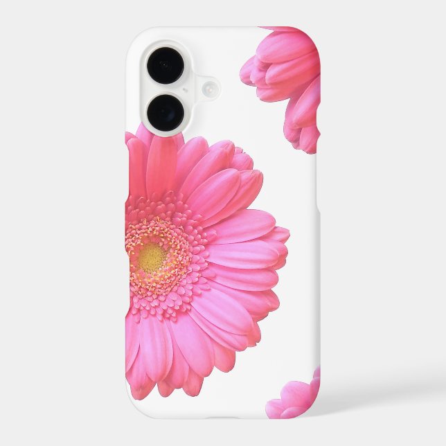 Pink gerbera daisy Case-Mate iPhone case (Back)