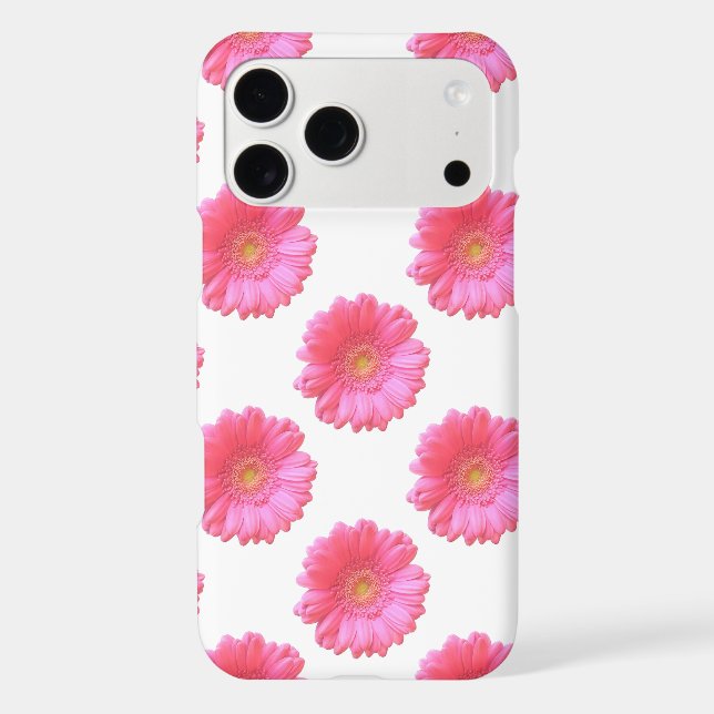 Pink gerbera daisy Case-Mate iPhone case (Back)