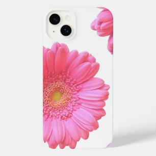 Pink gerbera daisy iPhone 14 plus case