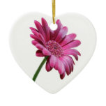 Pink Gerbera Daisy Ornament