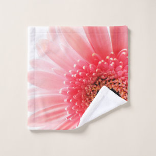 Pink Gerbera Daisy Wash Cloth