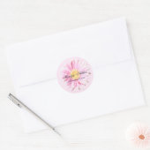 Pink Gerbera Envelope Seal (Envelope)