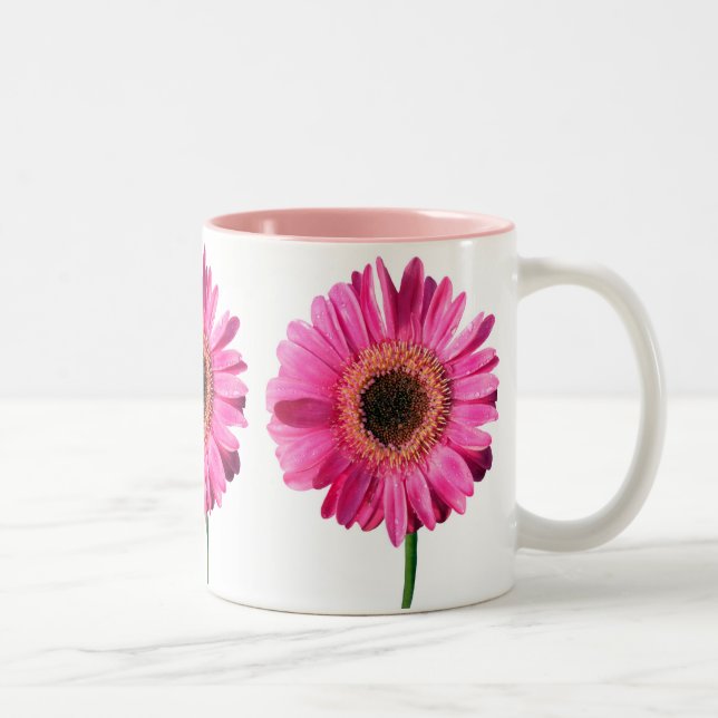 Pink Gerbera Mug (Right)