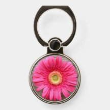 Pink Gerbera Ring Holder