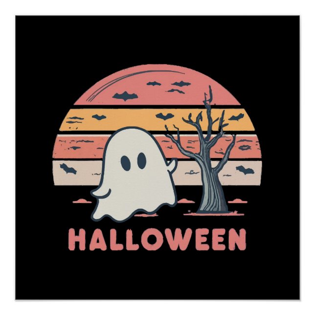 pink ghost poster (Front)