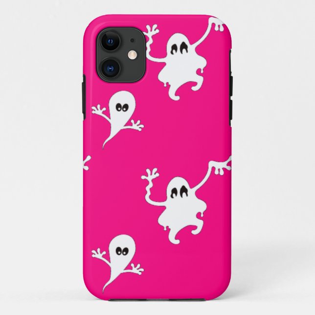 pink ghosts Case-Mate iPhone case (Back)