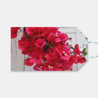 Pink Gift Tag flowers