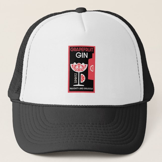 Pink Gin  Trucker Hat (Front)