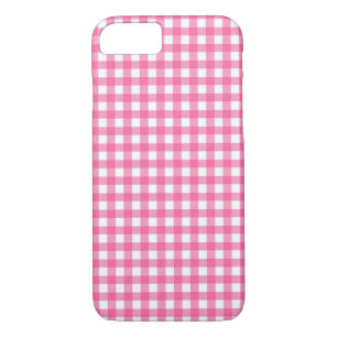 Pink Gingham iPhone Case