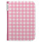 Pink Gingham Kindle Case