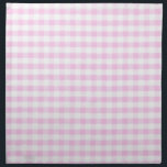 Pink Gingham Pattern Napkin<br><div class="desc">pink, gingham, pattern, patterned, patterns, "pink gingham", country, countryside, "light pink", "pale pink", "baby pink", check, checks, checkered, checked, cute, farm, rural, plaid, pretty, sweet, simple, girly, retro, vintage, modern, contemporary, fresh, fabric, kitchen, cotton, material, squares, square, squared, cloth, tablecloth, teacloth, texture, white, classic, rustic, farmer, shabby, chic</div>