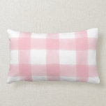 Pink Gingham Pillow