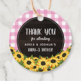 Rustic Wedding Thank You Favor Tags