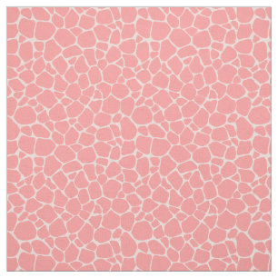 Pink Giraffe Fabric