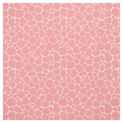 Pink Giraffe Fabric