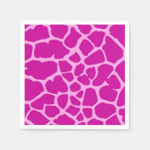 Pink giraffe jungle animal fashion glamour