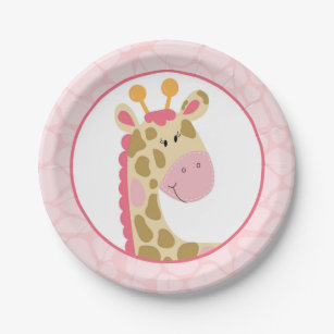 Giraffe Plates | Zazzle Giraffe Plates | Zazzle