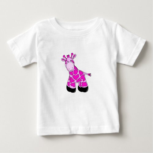 Pink Giraffe T_Shirt