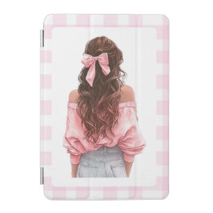 Pink Girl 2026 small Calendar iPad Mini Cover
