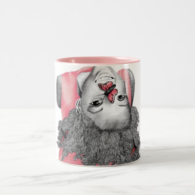 Pink Girl 2 - Mug (Center)