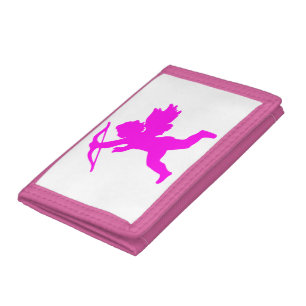 Pink Girl Angel Photo Wallet
