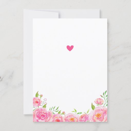 Pink Girl First Birthday Elephant Little Peanut Thank You Card | Zazzle