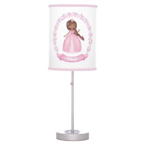 Pink Girl Princess Table Lamp