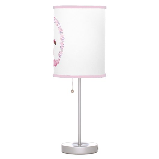 Pink Girl Princess Table Lamp (Right)