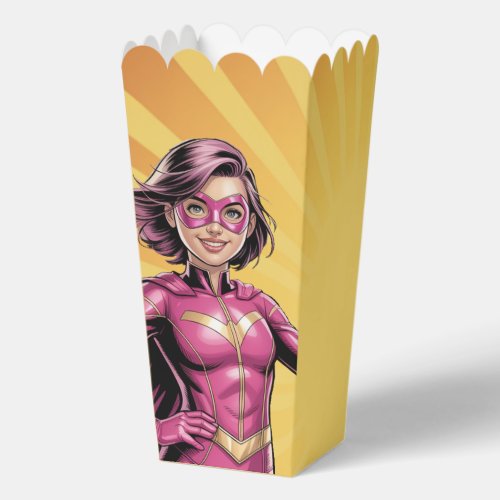Pink Girl Superhero Birthday Party 