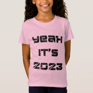 Pink girls 2023 t-shirt