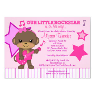 56+ Rockstar Baby Shower Invitations | Zazzle