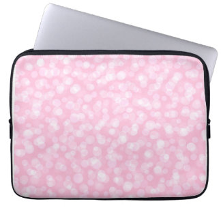 PINK GIRLY BUBBLES LAPTOP SLEEVE