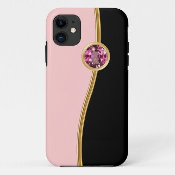 Pink Girly Jewel Iphone Cases by PinkGirlyThings at Zazzle