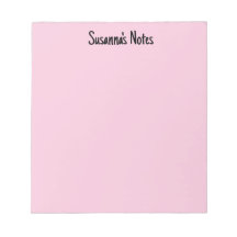 Pink Girly Modern Script Custom Name 