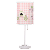 Pink Girly Princess Custom Table Lamp (Left)