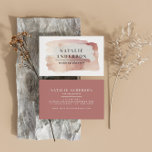 Pink girly rose gold modern stylish business card<br><div class="desc">Pink girly rose gold modern stylish chic elegant business card. On trend pink girly rose gold design. Part of a modern collection.</div>