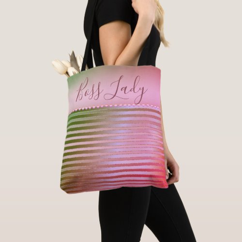 Pink Glam Boss Lady Tote Bag
