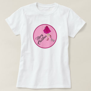 Pink Glam Christmas T-Shirt
