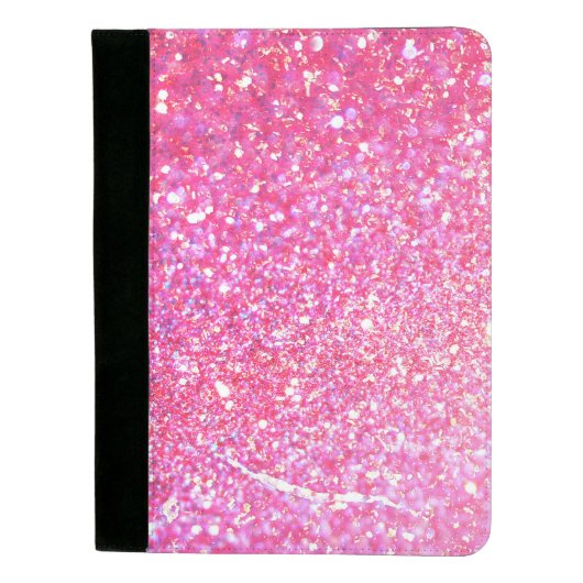 Pink Glamour Sparkley Padfolio (Front)