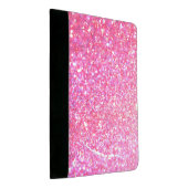Pink Glamour Sparkley Padfolio (Angled)