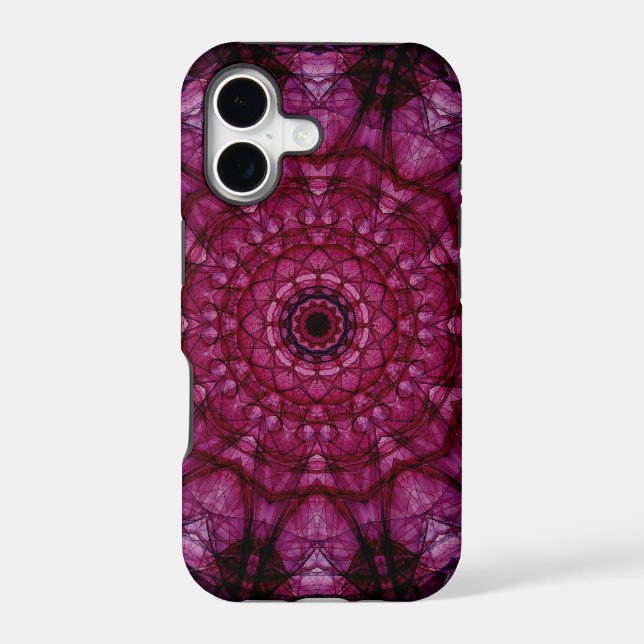 Pink glass ceiling iphone case (Back)