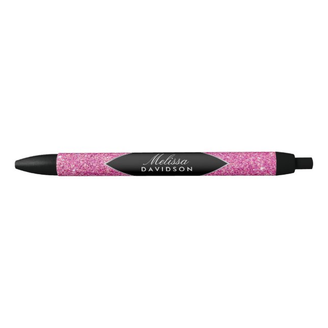 Pink Glitter and Glamour Pen (Front)