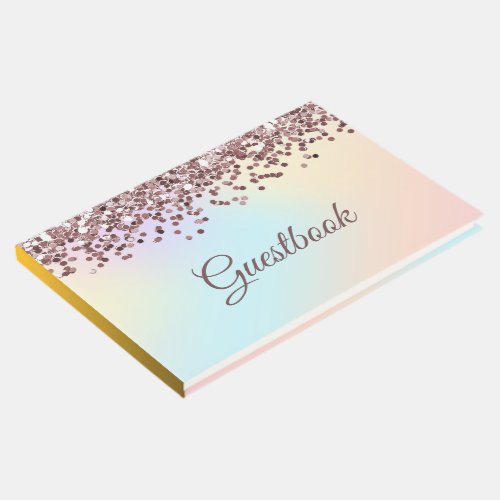 Pink Glitter and Pastel Colors