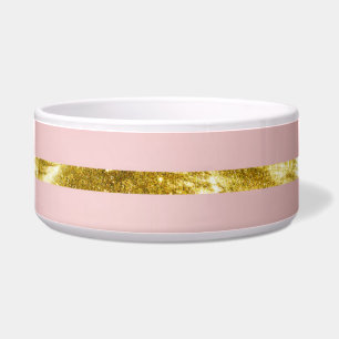 pink glitter   bowl